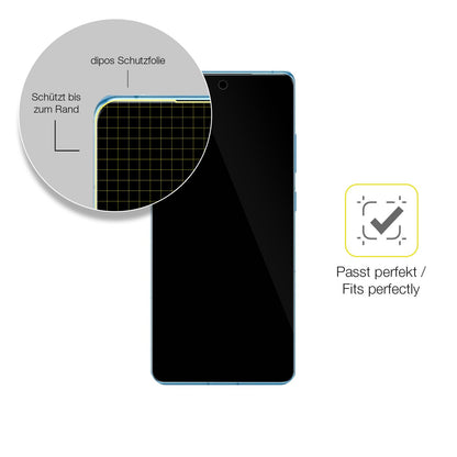 Schutzfolie mit optimaler Passform, zur Verwendung mit Hüllen geeignet