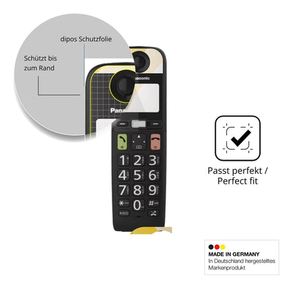 Schutzfolie mit optimaler Passform, zur Verwendung mit Hüllen geeignet