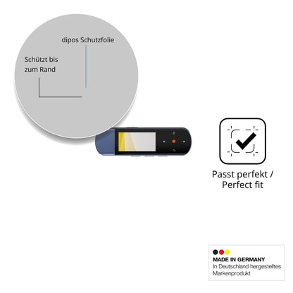 Schutzfolie mit optimaler Passform, zur Verwendung mit Hüllen geeignet