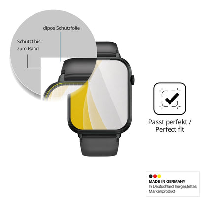Schutzfolie mit optimaler Passform, zur Verwendung mit Hüllen geeignet