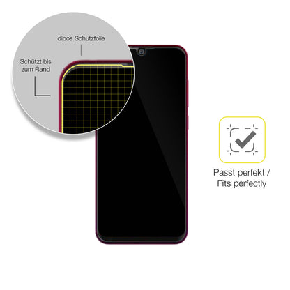 Schutzfolie mit optimaler Passform, zur Verwendung mit Hüllen geeignet