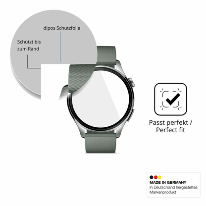 Schutzfolie mit optimaler Passform, zur Verwendung mit H�llen geeignet