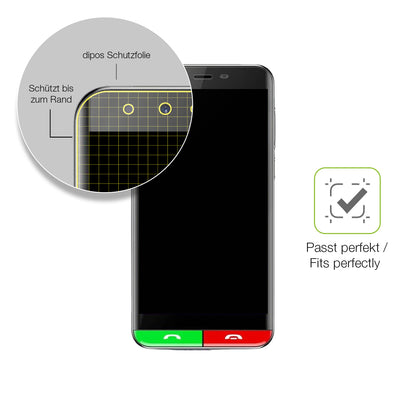 Besonders flexibler Displayschutz mit Anti-Shock-Schicht im Materialmix