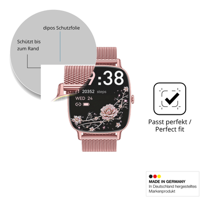 Besonders flexibler Displayschutz mit Anti-Shock-Schicht im Materialmix
