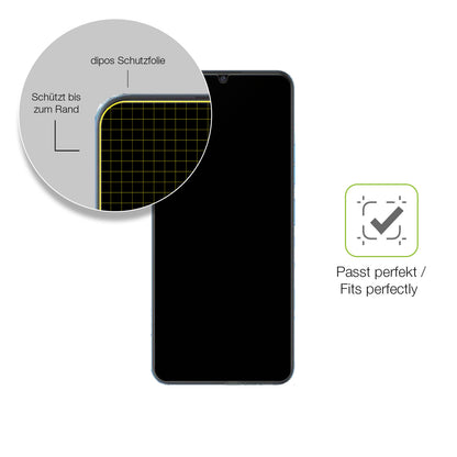 Besonders flexibler Displayschutz mit Anti-Shock-Schicht im Materialmix