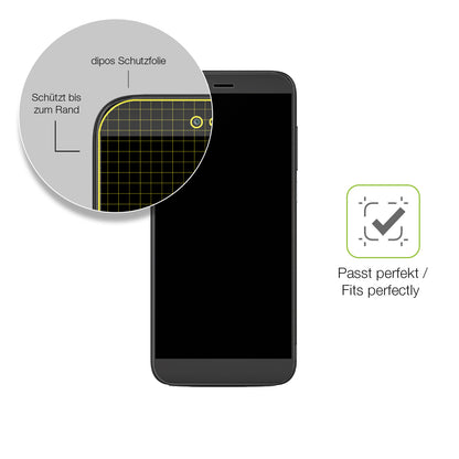 Besonders flexibler Displayschutz mit Anti-Shock-Schicht im Materialmix