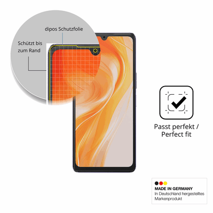 Besonders flexibler Displayschutz mit Anti-Shock-Schicht im Materialmix