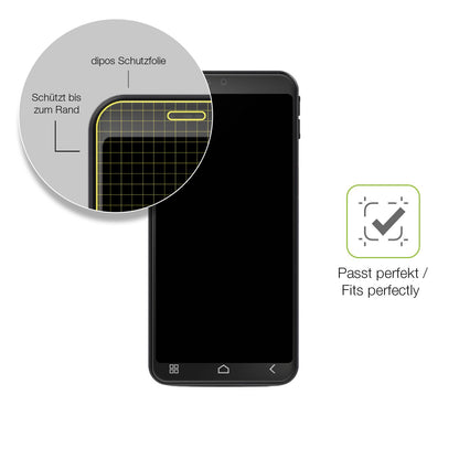 Besonders flexibler Displayschutz mit Anti-Shock-Schicht im Materialmix