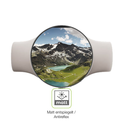 Besonders flexibler Displayschutz mit Anti-Shock-Schicht im Materialmix