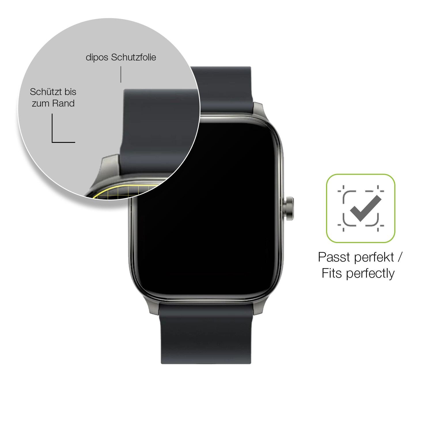 Besonders flexibler Displayschutz mit Anti-Shock-Schicht im Materialmix