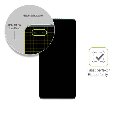 Besonders flexibler Displayschutz mit Anti-Shock-Schicht im Materialmix