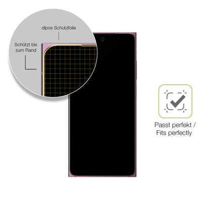 Besonders flexibler Displayschutz mit Anti-Shock-Schicht im Materialmix