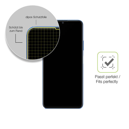 Besonders flexibler Displayschutz mit Anti-Shock-Schicht im Materialmix