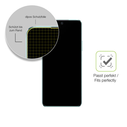 Besonders flexibler Displayschutz mit Anti-Shock-Schicht im Materialmix