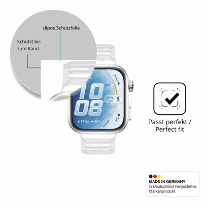 Besonders flexibler Displayschutz mit Anti-Shock-Schicht im Materialmix