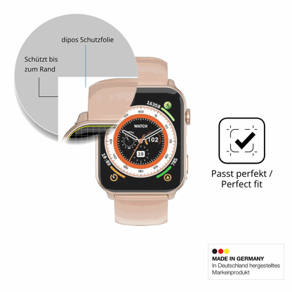 Besonders flexibler Displayschutz mit Anti-Shock-Schicht im Materialmix