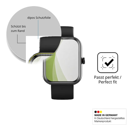 Besonders flexibler Displayschutz mit Anti-Shock-Schicht im Materialmix