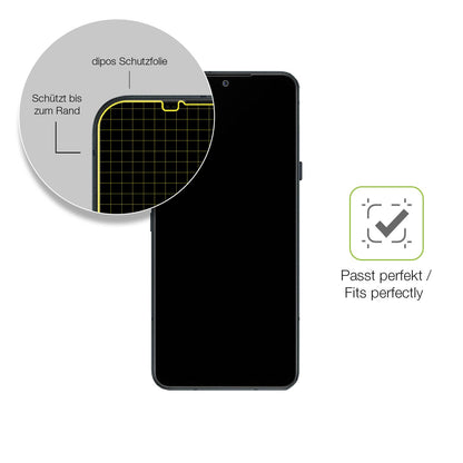 Besonders flexibler Displayschutz mit Anti-Shock-Schicht im Materialmix