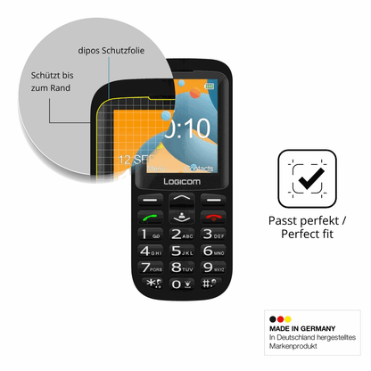 Besonders flexibler Displayschutz mit Anti-Shock-Schicht im Materialmix