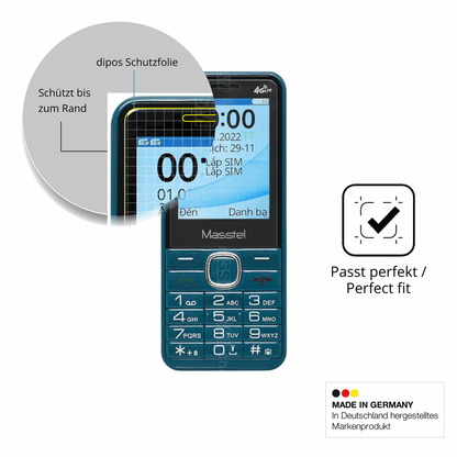 Besonders flexibler Displayschutz mit Anti-Shock-Schicht im Materialmix