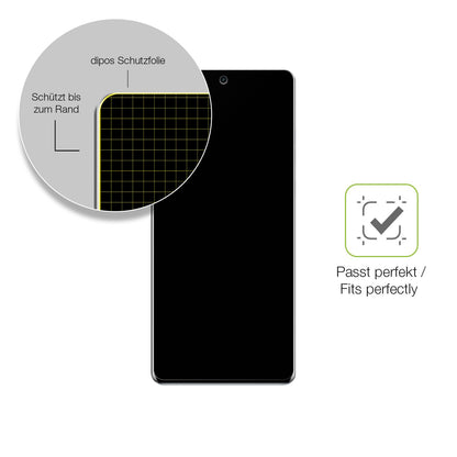 Besonders flexibler Displayschutz mit Anti-Shock-Schicht im Materialmix