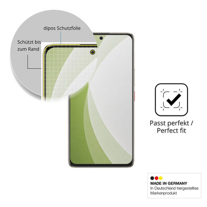 Besonders flexibler Displayschutz mit Anti-Shock-Schicht im Materialmix
