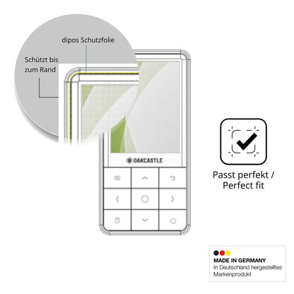 Besonders flexibler Displayschutz mit Anti-Shock-Schicht im Materialmix