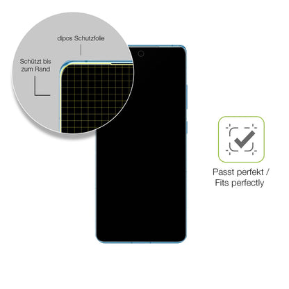 Besonders flexibler Displayschutz mit Anti-Shock-Schicht im Materialmix