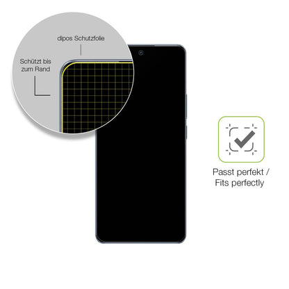 Besonders flexibler Displayschutz mit Anti-Shock-Schicht im Materialmix