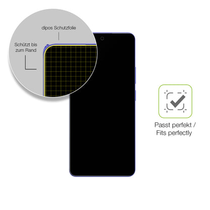 Besonders flexibler Displayschutz mit Anti-Shock-Schicht im Materialmix