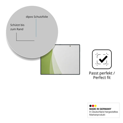 Besonders flexibler Displayschutz mit Anti-Shock-Schicht im Materialmix