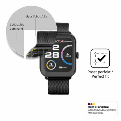 Besonders flexibler Displayschutz mit Anti-Shock-Schicht im Materialmix