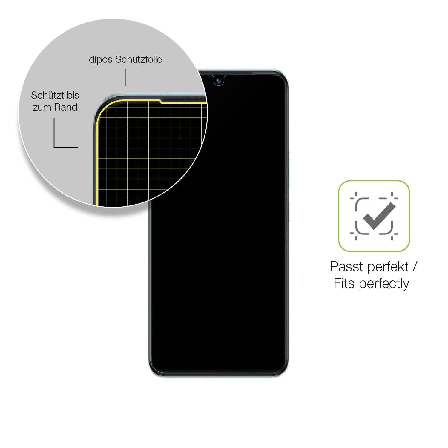 Besonders flexibler Displayschutz mit Anti-Shock-Schicht im Materialmix