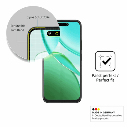 Besonders flexibler Displayschutz mit Anti-Shock-Schicht im Materialmix