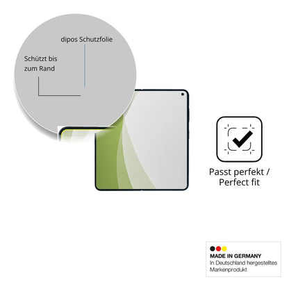 Besonders flexibler Displayschutz mit Anti-Shock-Schicht im Materialmix