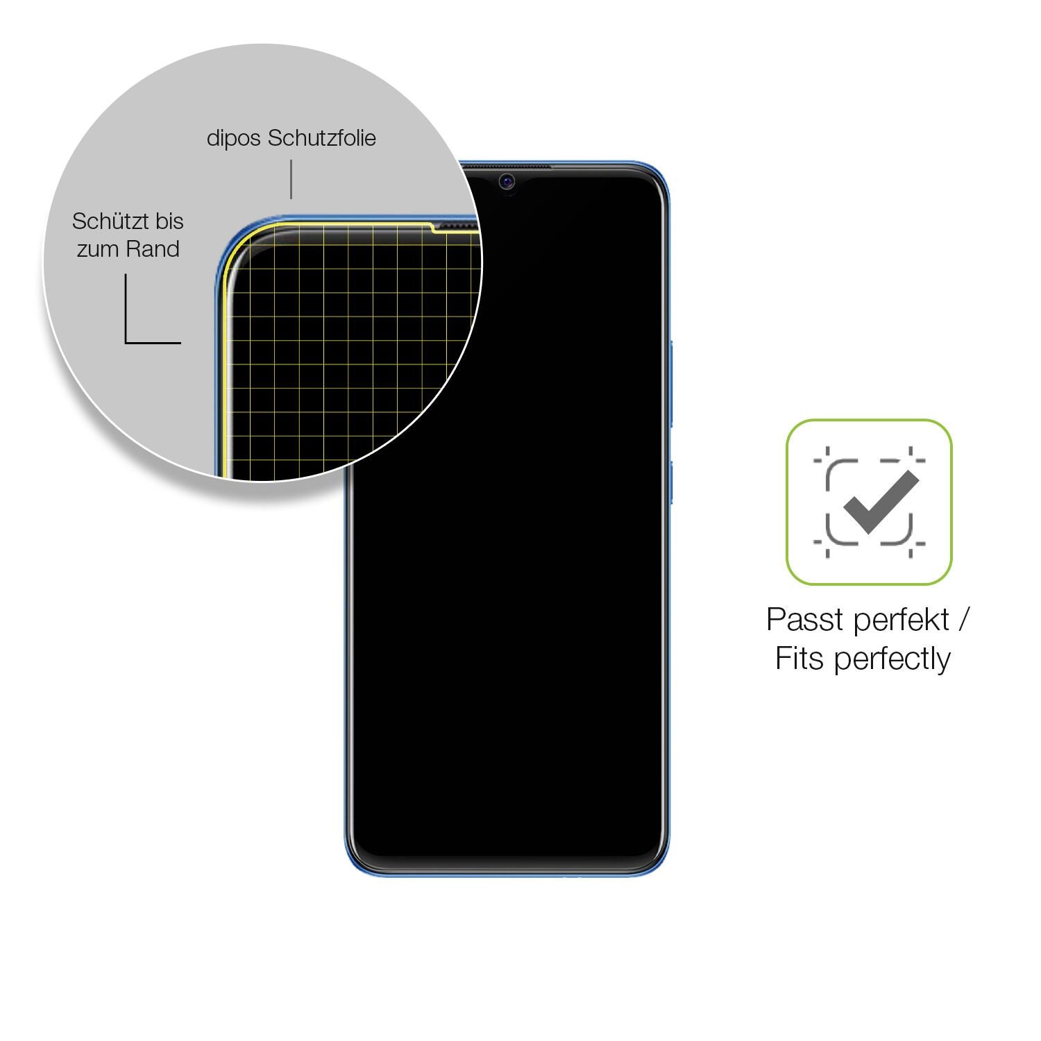 Besonders flexibler Displayschutz mit Anti-Shock-Schicht im Materialmix