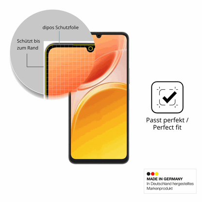 Besonders flexibler Displayschutz mit Anti-Shock-Schicht im Materialmix