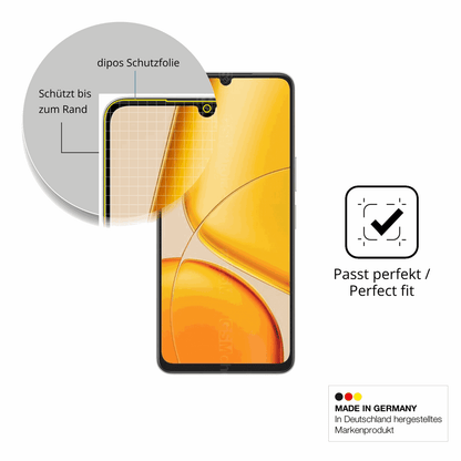 Besonders flexibler Displayschutz mit Anti-Shock-Schicht im Materialmix
