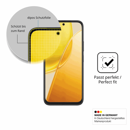 Besonders flexibler Displayschutz mit Anti-Shock-Schicht im Materialmix