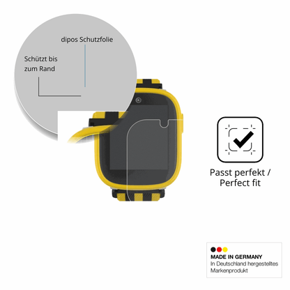 Besonders flexibler Displayschutz mit Anti-Shock-Schicht im Materialmix