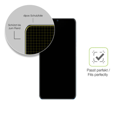 Besonders flexibler Displayschutz mit Anti-Shock-Schicht im Materialmix