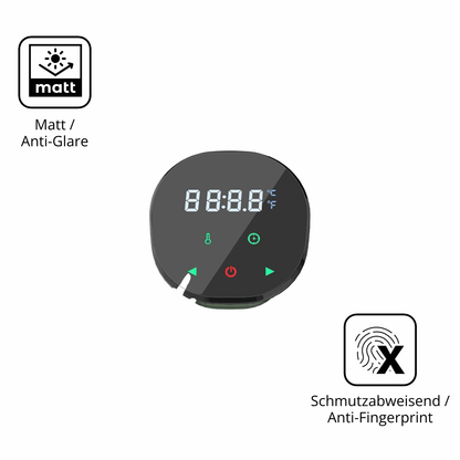 4x Schutzfolie matt für Vpcok Sous Vide Garer Stick Display-Schutzfolie