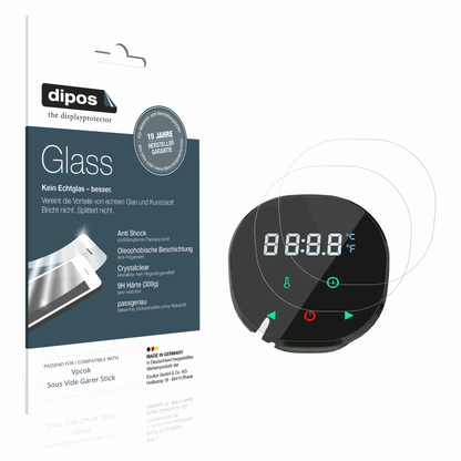 2x 9H Schutzfolie für Vpcok Sous Vide Garer Stick Panzerfolie