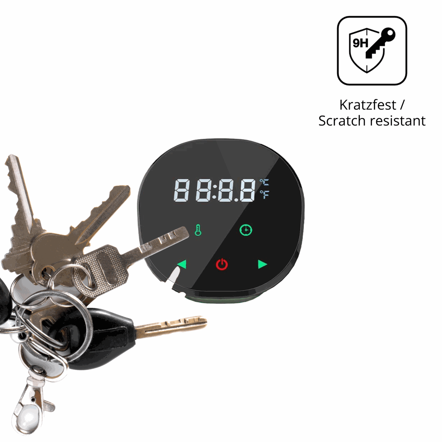 2x 9H Schutzfolie für Vpcok Sous Vide Garer Stick Panzerfolie