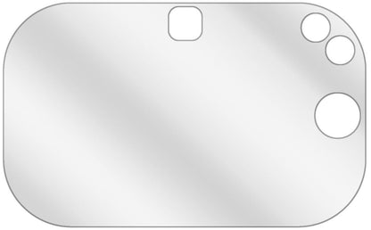 dipos Displayschutz für Vtech Kidizoom Touch 5.0, transparente Oberfläche, geringe Dicke und perfekte Passform