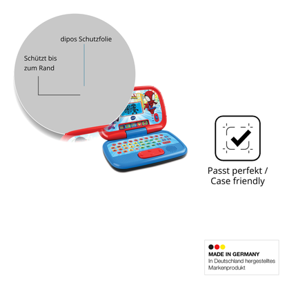 Besonders flexibler Displayschutz mit Anti-Shock-Schicht im Materialmix