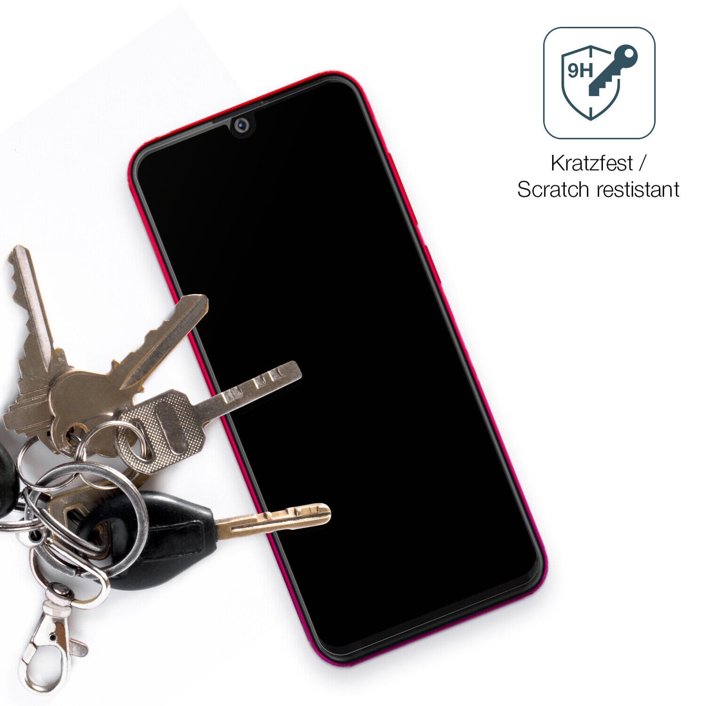 dipos Displayschutz für Walton Primo N5, mattierte Oberfläche, robuste Festigkeit und perfekte Passform