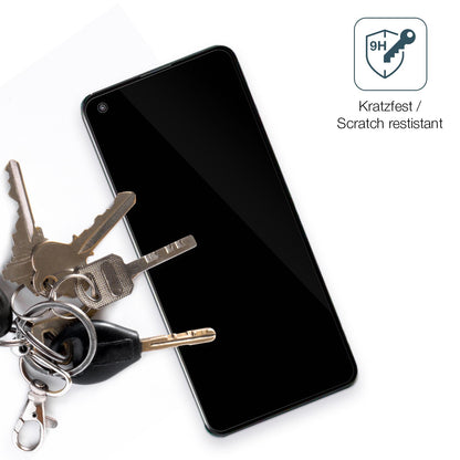 dipos Displayschutz für Walton Primo RX9, transparente Oberfläche, perfekte Passform auch für die Rundungen