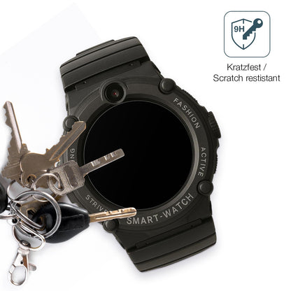 dipos Displayschutz für Watchmark GPS Watch Kids, mattierte Oberfläche, robuste Festigkeit und perfekte Passform