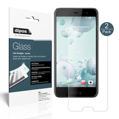 1x 9H Schutzfolie matt für HTC U Play Panzerfolie